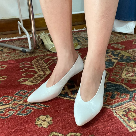 Zara white pointed heels US7.5 - Picture 4 of 4